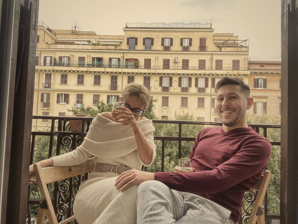 Ayhan and Ekaterina, founders of Cépage de Lumière